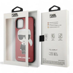 Estuche karl lagerfeld hard case w/ cardslot choupette red iphone 11 color red - TOP MOVIL