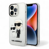 Estuche karl lagerfeld hc iml glit nft k&c transparent iphone 15 pro max color transparente - TOP MOVIL