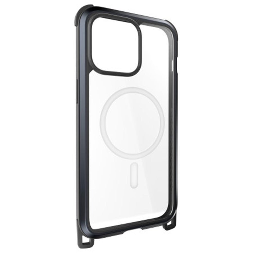 Estuche mageasy odyssey iphone 15 pro ultra m + strap metal color negro - TOP MOVIL