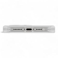 Estuche mageasy roam iphone 16 pro max roam m shockproof protective case with lanyard color plateado - TOP MOVIL