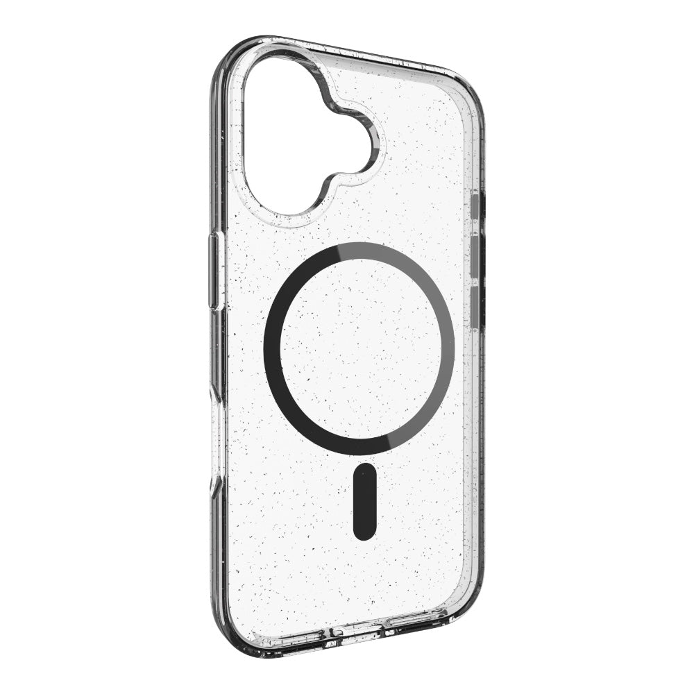 Estuche mageasy skin iphone 16 bright m never yellowing shockproof clear case for 2024 iphone 2 lenses luminous ash color fluorecente - TOP MOVIL