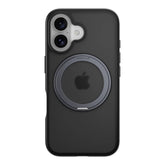 Estuche mageasy skin iphone 16 magstand 360 m rotating ring protective case for 2024 iphone 2 lenses color negro - TOP MOVIL