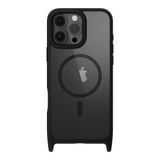 Estuche mageasy skin iphone 16 pro roam m shockproof protective case with lanyard for 2024 iphone 3 lenses color negro - TOP MOVIL