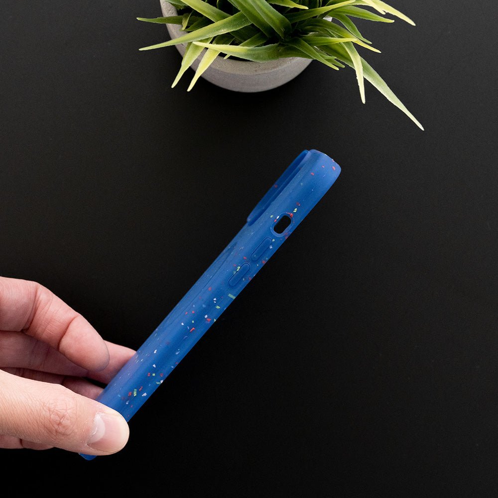 Estuche magsafe el rey magsafe apple iphone 13 pro color azul - TOP MOVIL