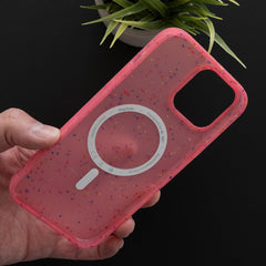 Estuche magsafe el rey magsafe core apple iphone 12 pro max color rojo - TOP MOVIL
