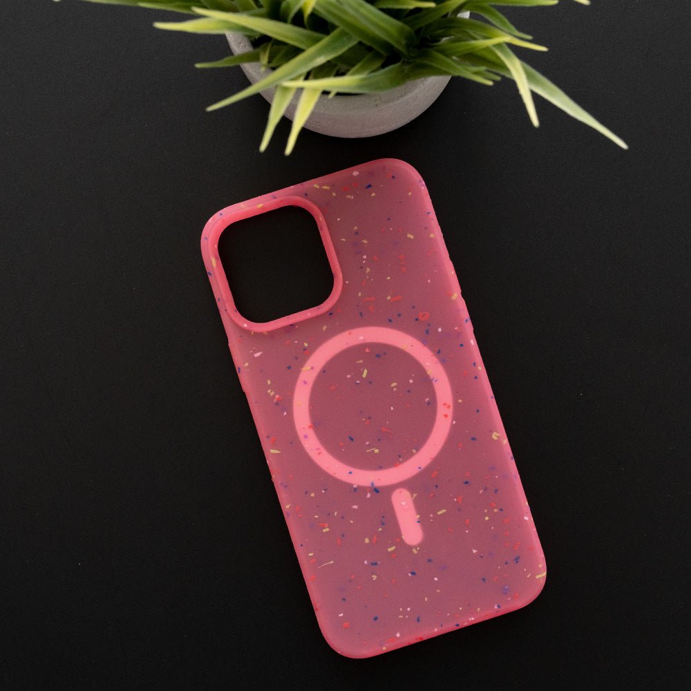 Estuche magsafe el rey magsafe core apple iphone 13 color rojo - TOP MOVIL