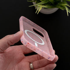 Estuche magsafe el rey magsafe core apple iphone 13 color rosado - TOP MOVIL