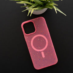 Estuche magsafe el rey magsafe core apple iphone 13 pro max color rojo - TOP MOVIL