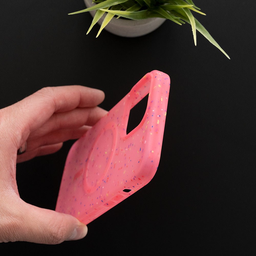 Estuche magsafe el rey magsafe core apple iphone 13 pro max color rojo - TOP MOVIL