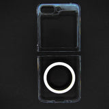 Estuche magsafe spigen hard case samsung z flip 5 color transparente - TOP MOVIL