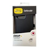 Estuche otterbox defender con clip color negro / gris modelo iphone 15 - TOP MOVIL