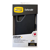 Estuche otterbox defender con clip color negro / gris modelo samsung s23 fe - TOP MOVIL