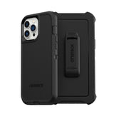 Estuche otterbox defender con clip color negro modelo iphone 15 pro max - TOP MOVIL
