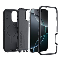 Estuche otterbox defender con magsafe y clip color corinto modelo iphone 16 pro - TOP MOVIL