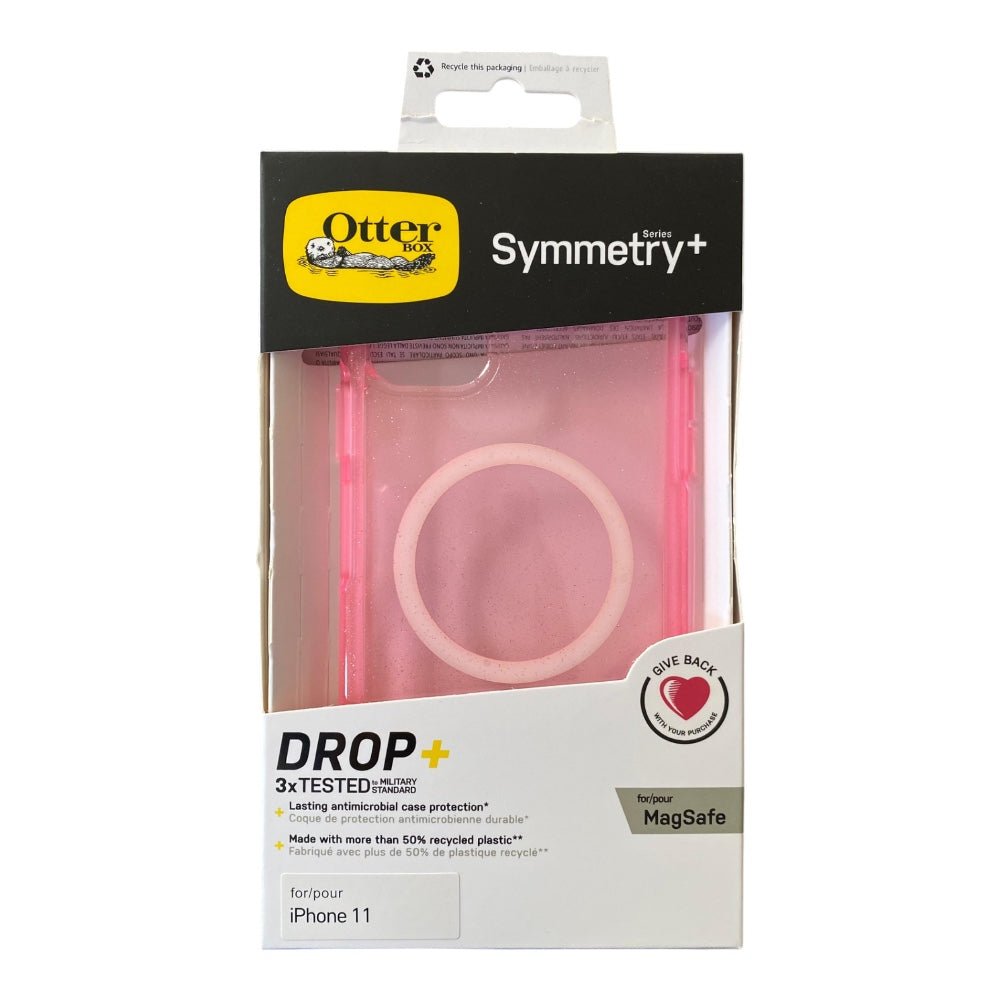 Estuche otterbox symmetry iphone 11 magsafe color rosado - TOP MOVIL