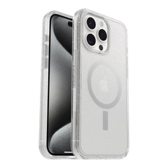 Estuche otterbox symmetry iphone 15 pro max magsafe color glitter color transparente - TOP MOVIL