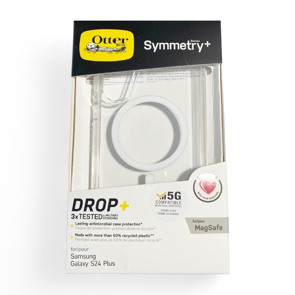 Estuche otterbox symmetry magsafe samsung s24 plus color transparente - TOP MOVIL