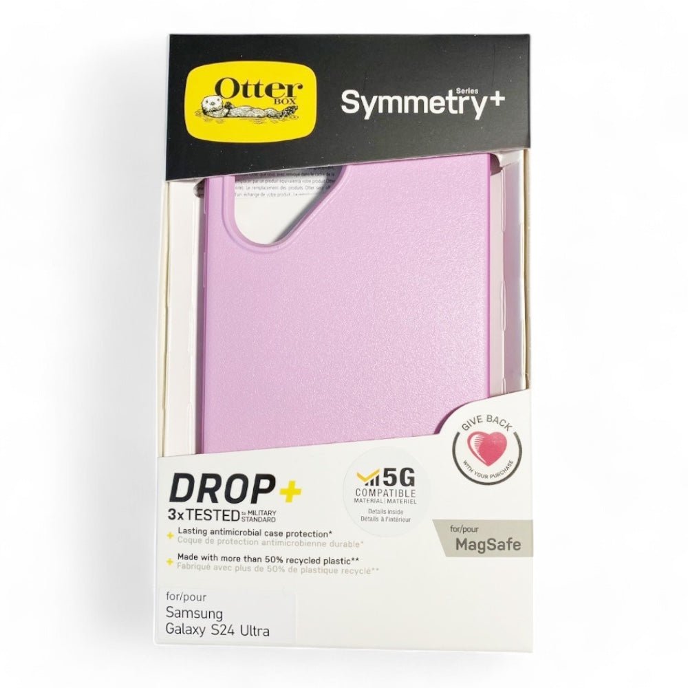 Estuche otterbox symmetry magsafe samsung s24 ultra color rosado - TOP MOVIL