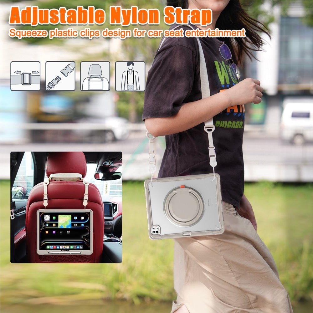 Estuche popeye b series modelo ipad pro 13 2024 color beige sin strap - TOP MOVIL