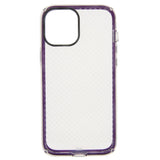 Estuche proteccion el rey anigma caidas de 2 10 mts apple iphone 12 mini color morado / transparente - TOP MOVIL