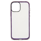 estuche proteccion el rey anigma caidas de 2 10 mts apple iphone 12 mini color morado / transparente - TOP MOVIL