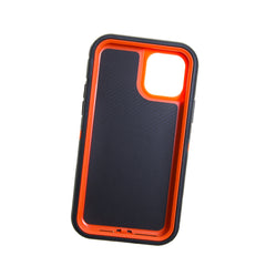 Estuche proteccion el rey defender apple iphone 11 pro color negro / naranja - TOP MOVIL