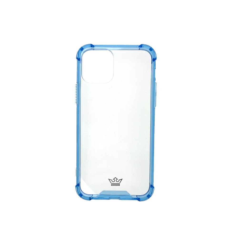 Estuche proteccion el rey hard case reforzado apple iphone 11 pro color azul - TOP MOVIL