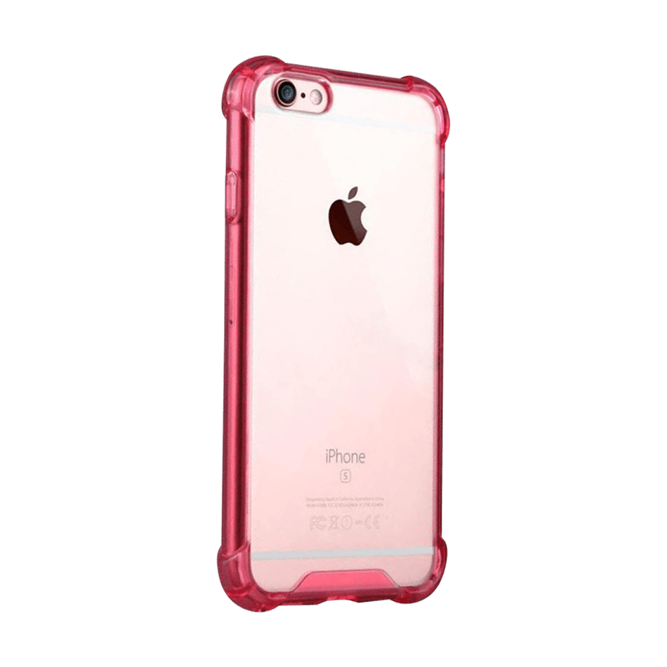 Estuche proteccion el rey hard case reforzado apple iphone 6 color rosado - TOP MOVIL