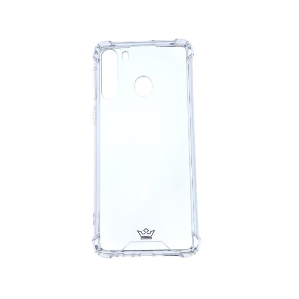 Estuche proteccion el rey hard case reforzado samsung a21 color transparente - TOP MOVIL