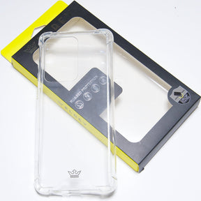 estuche proteccion el rey hard case reforzado samsung s20 ultra color transparente - TOP MOVIL