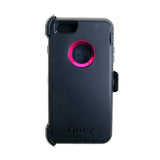 Estuche proteccion otterbox defender apple iphone 6 plus color negro / rosado - TOP MOVIL