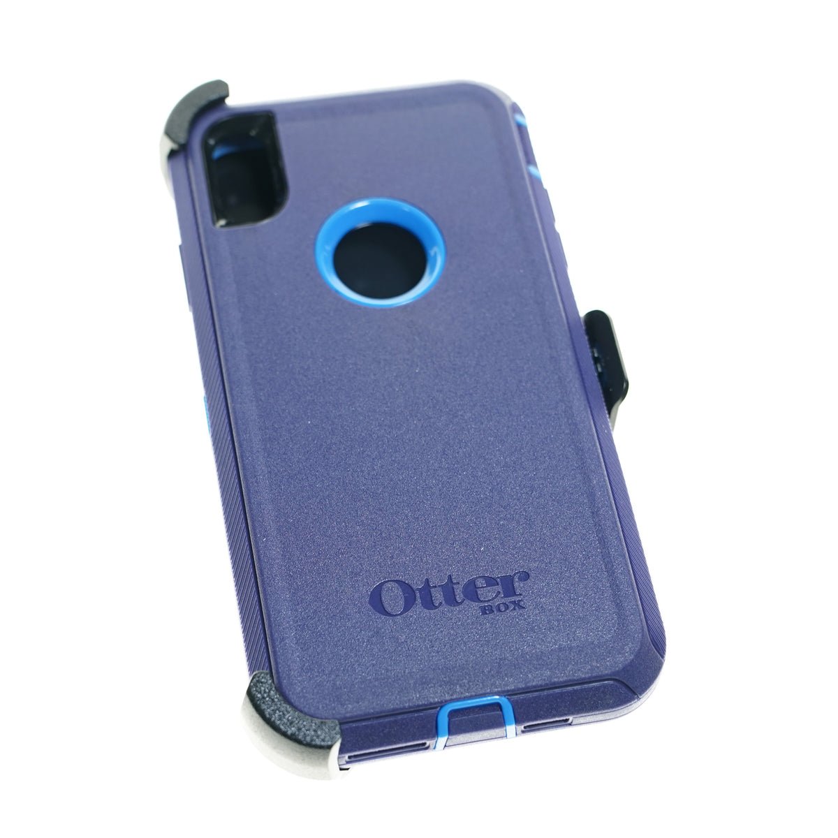 estuche proteccion otterbox defender apple iphone xs max color azul - TOP MOVIL