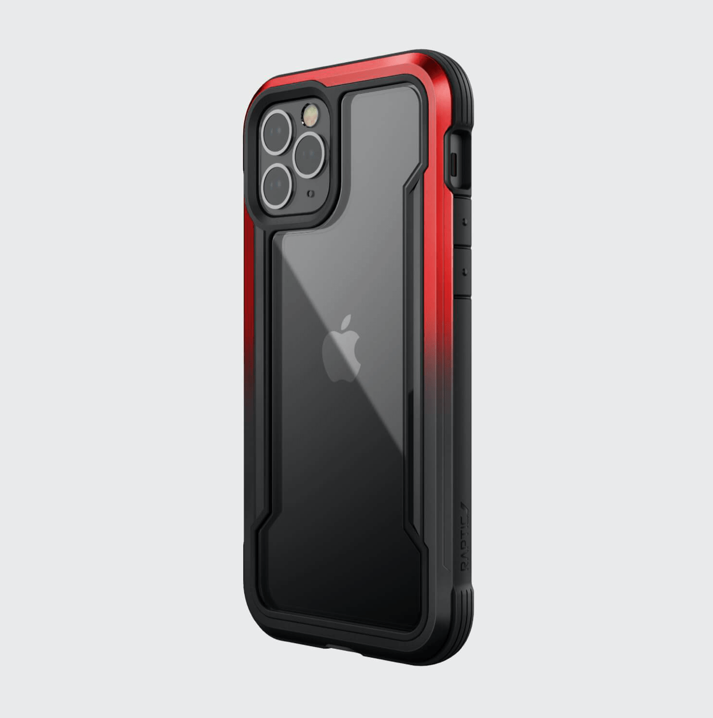 Estuche proteccion xdoria raptic shield apple iphone 12 mini color rojo / negro - TOP MOVIL