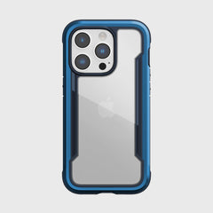 Estuche proteccion xdoria raptic shield apple iphone 14 pro color azul marino - TOP MOVIL