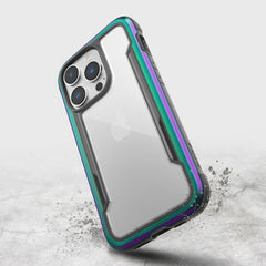 Estuche proteccion xdoria raptic shield apple iphone 14 pro color tornasol - TOP MOVIL