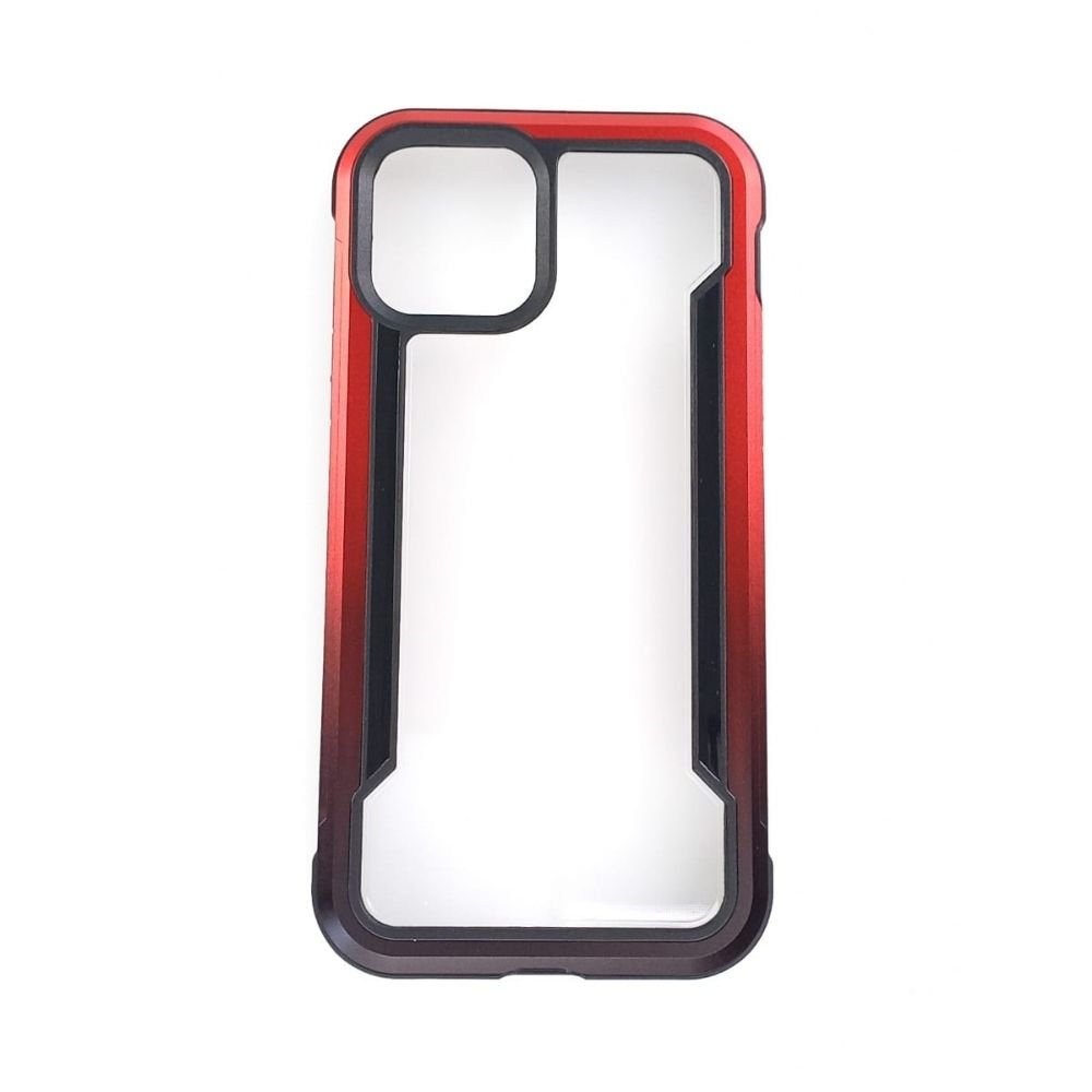 Estuche proteccion xdoria raptic shield for apple iphone 12 pro max color rojo / negro - TOP MOVIL