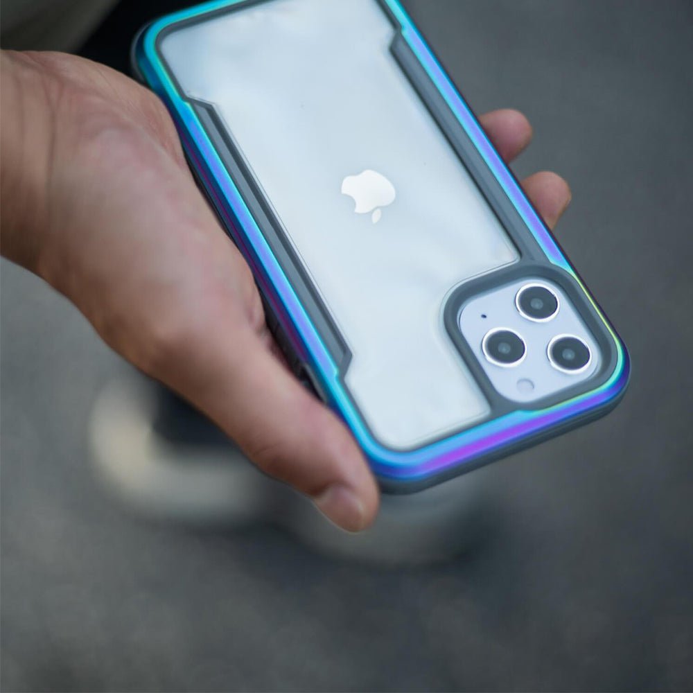 Estuche proteccion xdoria raptic shield for apple iphone 12 pro max color tornasol - TOP MOVIL