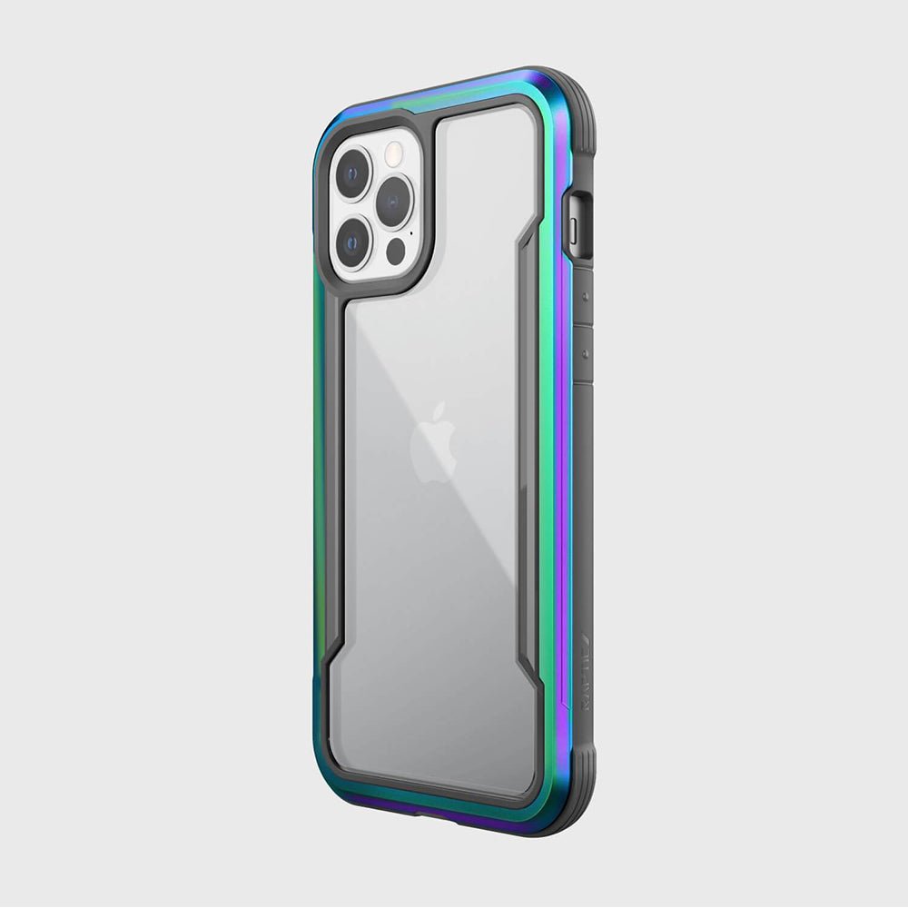 Estuche proteccion xdoria raptic shield for apple iphone 12 pro max color tornasol - TOP MOVIL