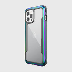 Estuche proteccion xdoria raptic shield for apple iphone 12 pro max color tornasol - TOP MOVIL