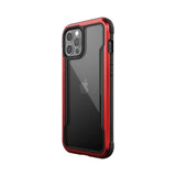 Estuche proteccion xdoria raptic shield for red apple iphone 12 pro max color rojo - TOP MOVIL