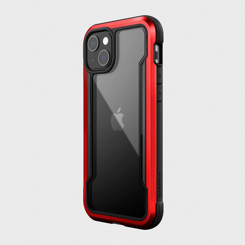 Estuche proteccion xdoria raptic shield pro for apple iphone 13 color rojo - TOP MOVIL