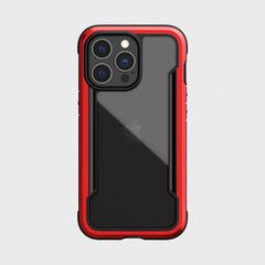 Estuche proteccion xdoria raptic shield pro for apple iphone 13 pro color rojo - TOP MOVIL