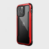 Estuche proteccion xdoria raptic shield pro for apple iphone 13 pro color rojo - TOP MOVIL