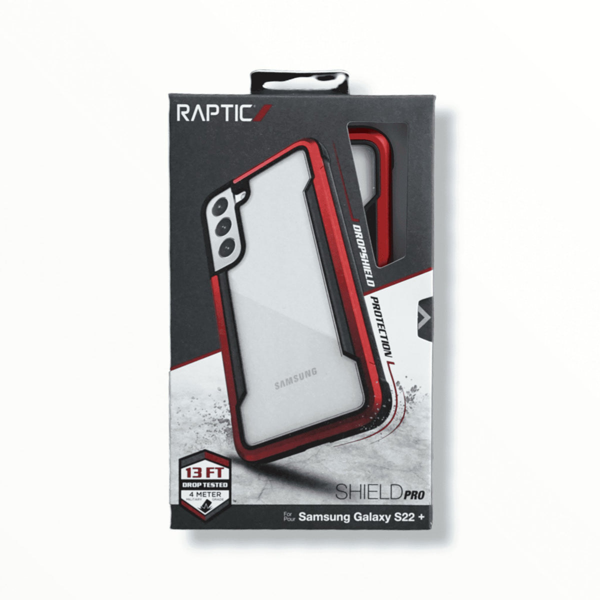 estuche proteccion xdoria raptic shield pro for samsung s22 color rojo - TOP MOVIL