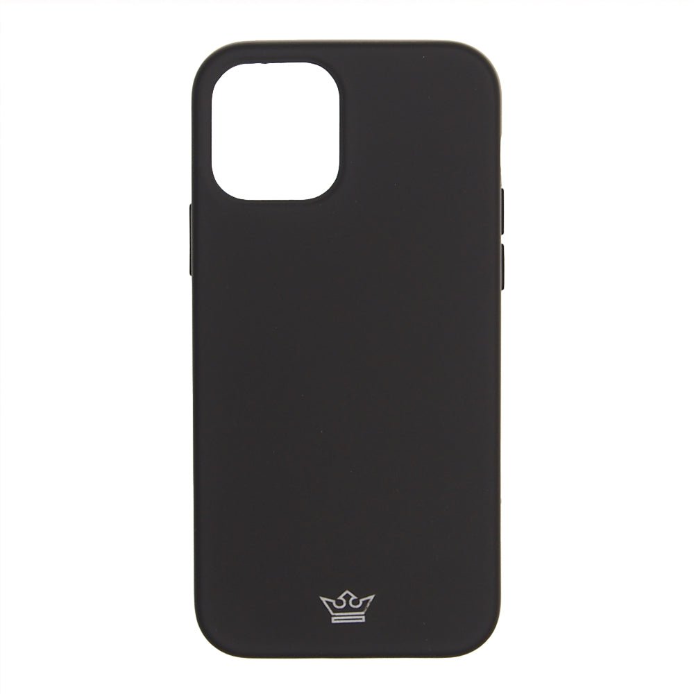 Estuche silicon el rey silicon apple iphone 12 mini color negro - TOP MOVIL