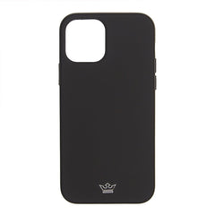 Estuche silicon el rey silicon apple iphone 12 mini color negro - TOP MOVIL