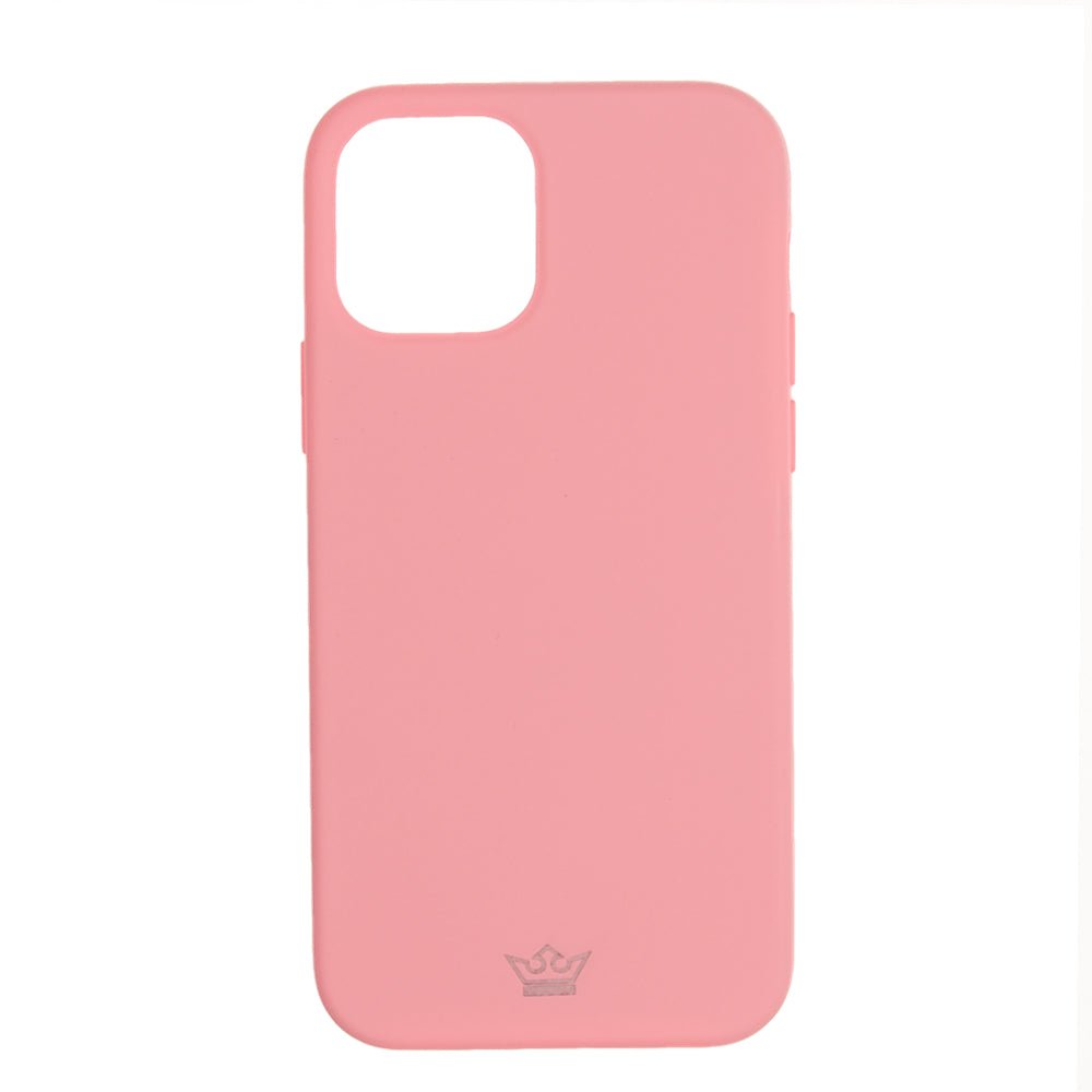 estuche silicon el rey silicon apple iphone 12 pro max color rosado - TOP MOVIL