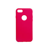 estuche silicon el rey silicon apple iphone 6 color rosado - TOP MOVIL