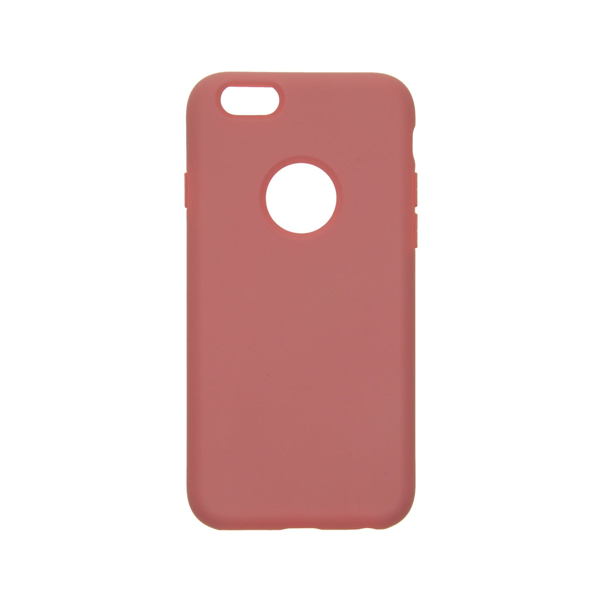 estuche silicon el rey silicon apple iphone 6 color rosado - TOP MOVIL