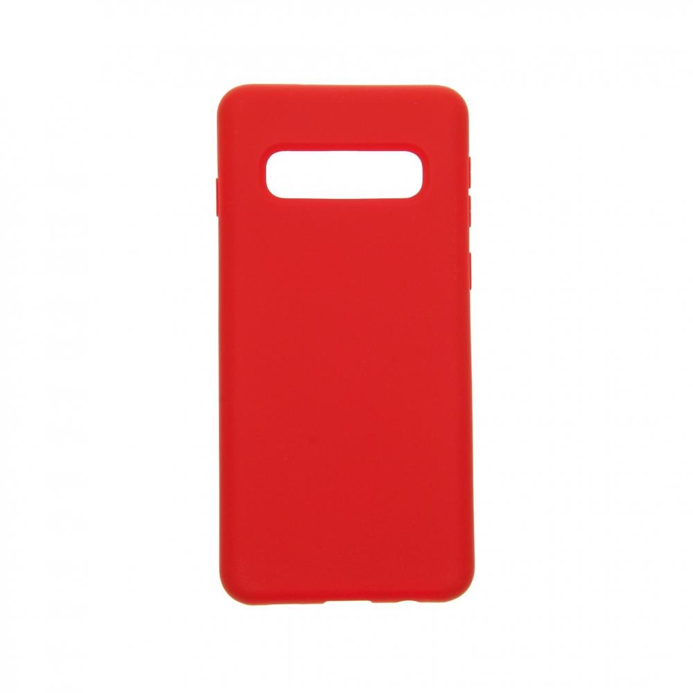 estuche silicon el rey silicon samsung s8 color rojo - TOP MOVIL